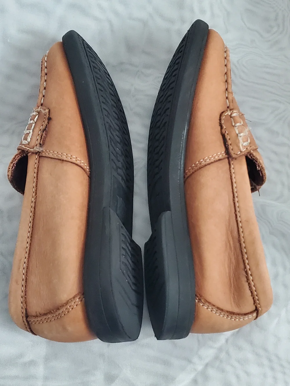 Florsheim Tan Boys' Leather Penny Loafers